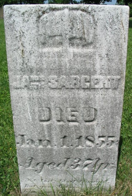 Ja Sargent tombstone